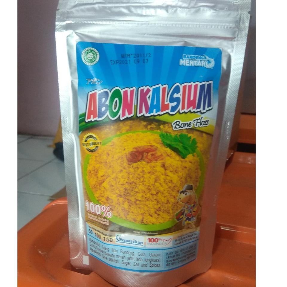 

zlsr Abon Kalsium Tulang Ikan Bandeng 50gr ^▽^ 85
