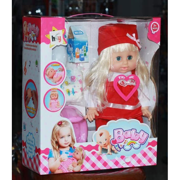 Boneka Bayi Bisa Ngompol Nangis Ketawa