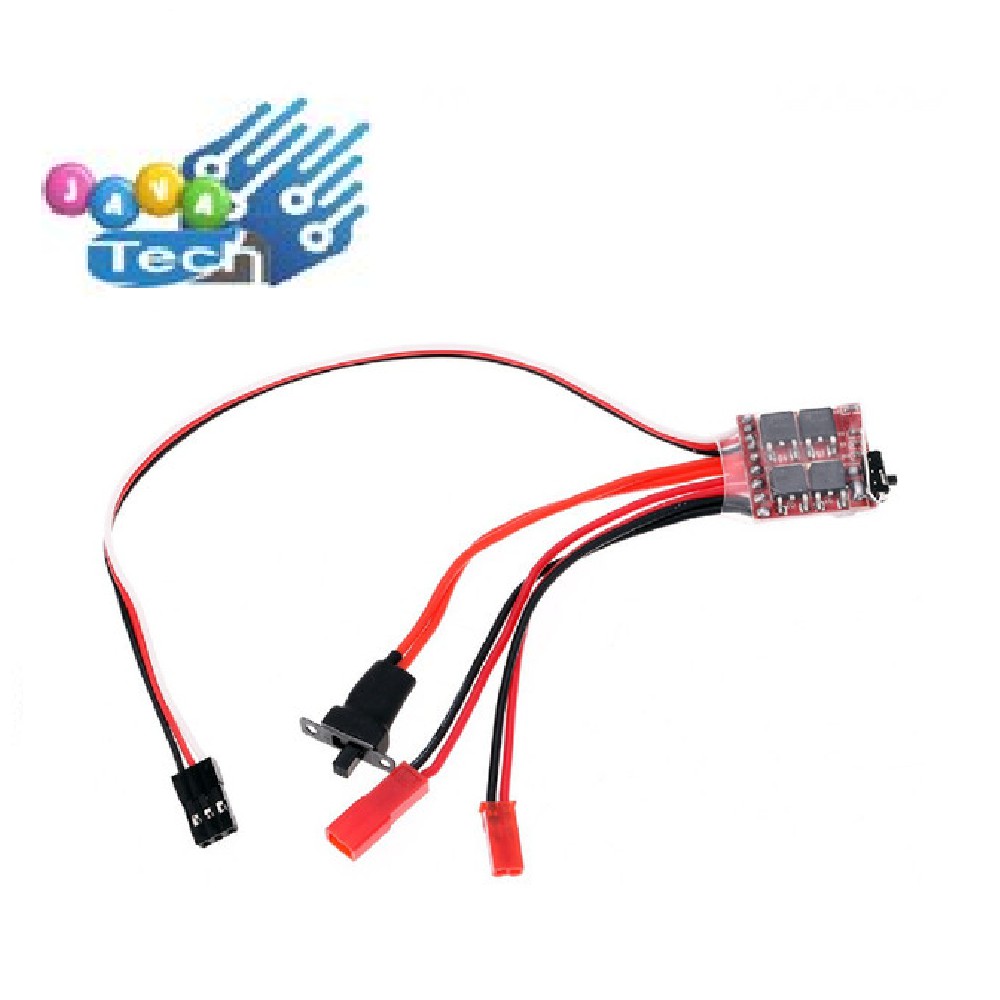 Pengatur Kecepatan ESC 20A Brushed DC Motor Mini RC Car