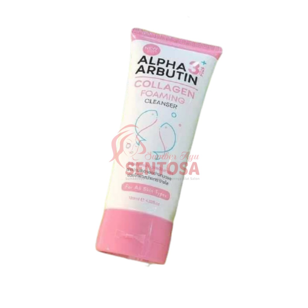 ALPHA 3+ ARBUTIN COLLAGEN FOAMING CLEANSER