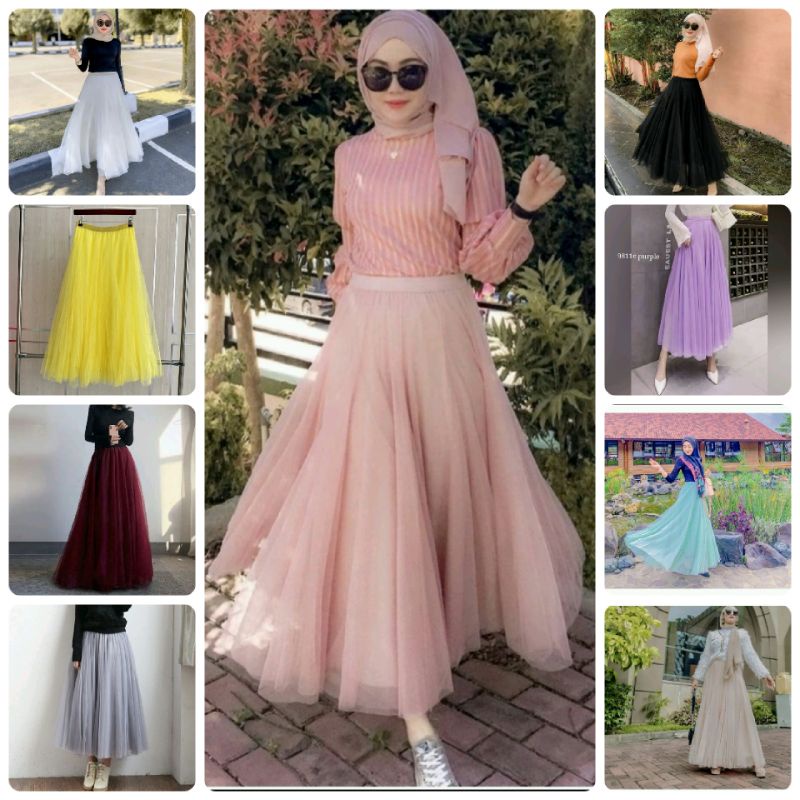 RESTOCK!! Rok Tutu Import Bkk ThreeM Pecah 10