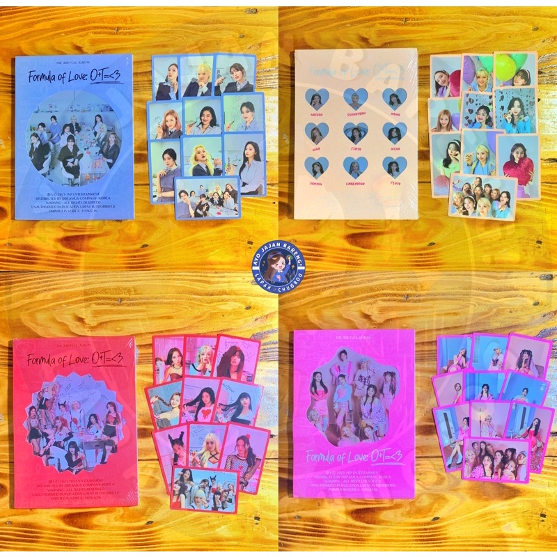 ALBUM TWICE FORMULA OF LOVE FOL SEALED