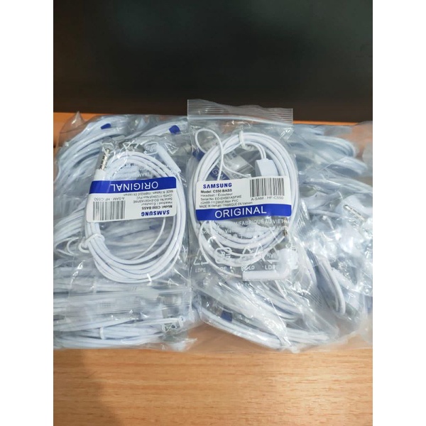 Headset Original Cabutan  Samsung J1 J2 J3 J4 J5 J6 J7 J8 Ace 2015 2016 2017 2018 Plus Support Mic