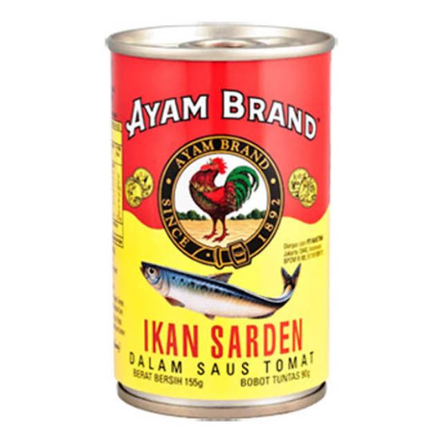 

Ayam Brand Sarden Saus Tomat 155gr