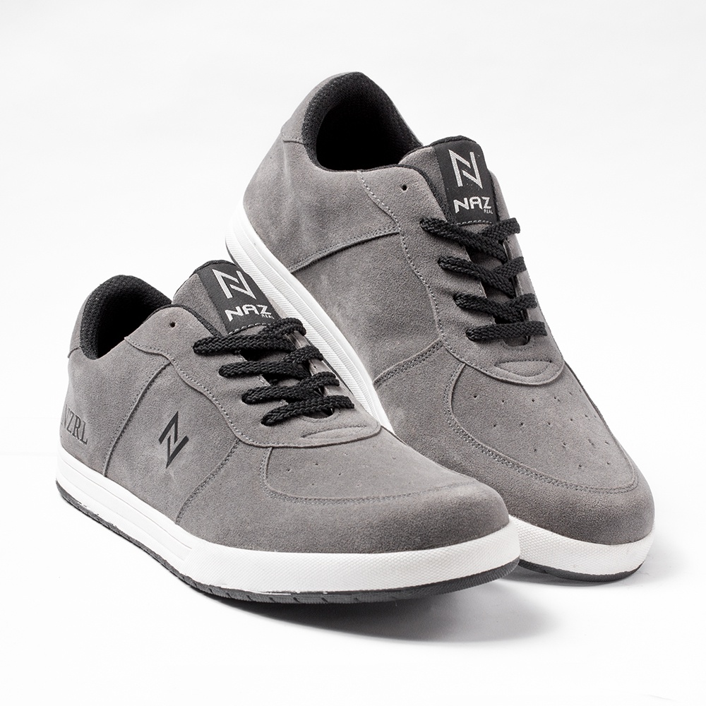 BOSLEY |ManNeedMe x NAZ| Sepatu Sneakers Pria Casual Suede ORIGINAL