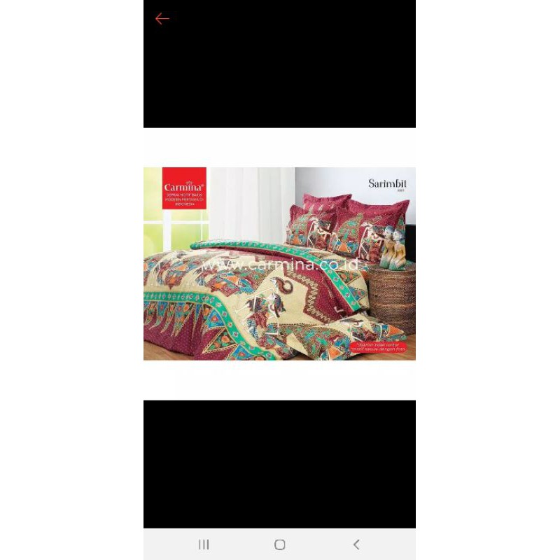 sprei carmina 160x200