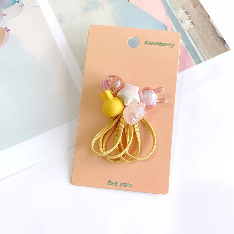 1 Set(5pcs) Ikatan Rambut Korean Style Untuk Anak Perempuan