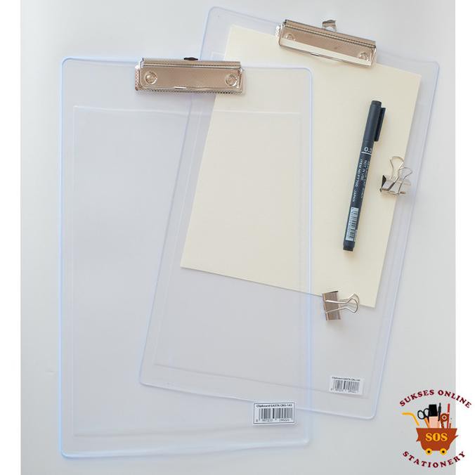 

Big Sale SOS Clipboard Plastik MICROTOP CBG-145 / Papan Jalan / Papan Ujian Big Sale