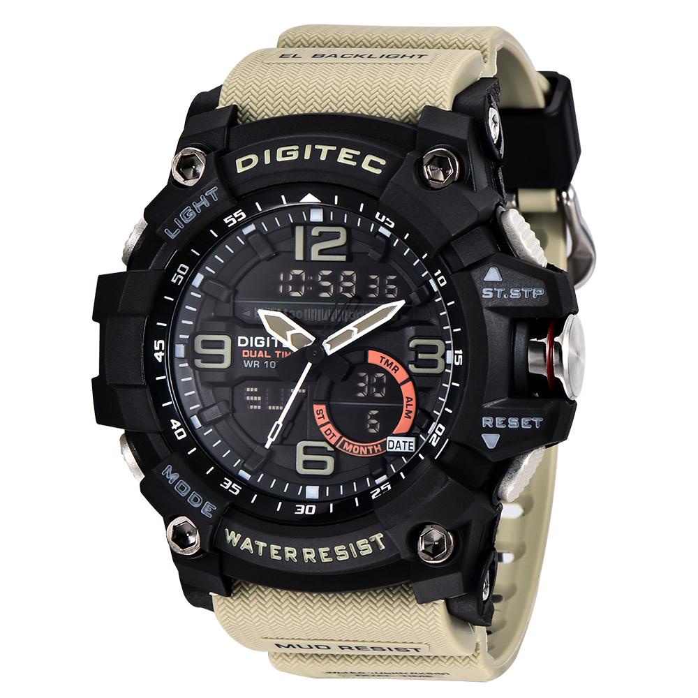 JAM TANGAN PRIA SPORT DIGITEC DUAL TIME DA 2102T/DIGITEC DA-2102T/JAM TANGAN PRIA SPORT DIGITEC TERBARU/