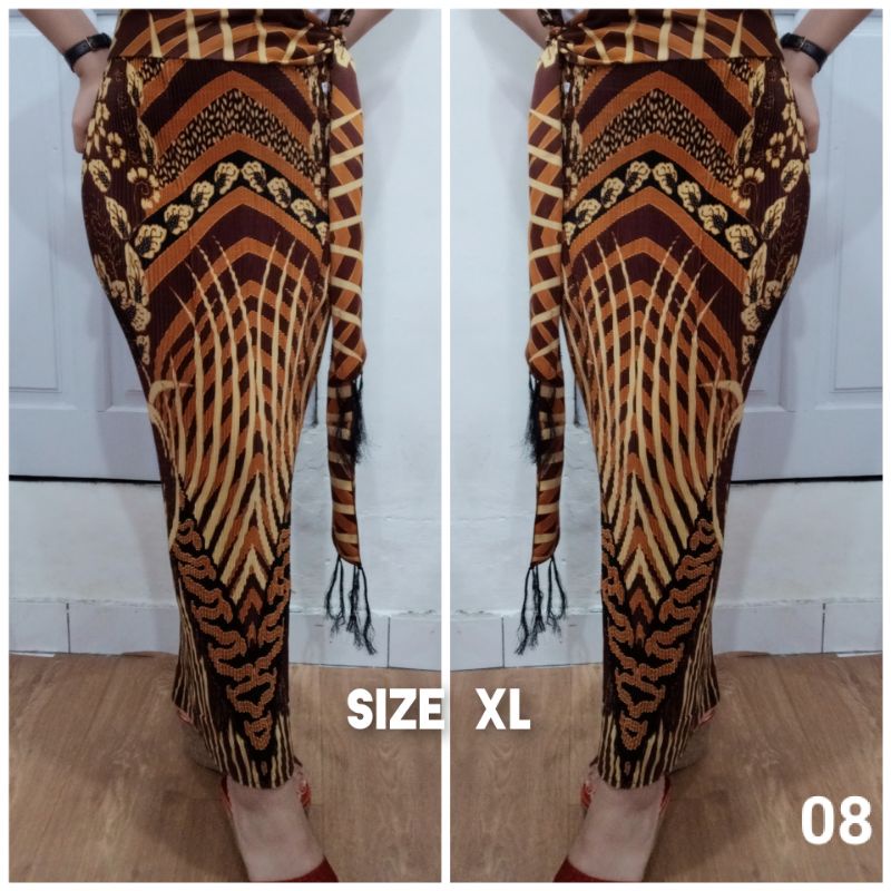 Kamen Plisket Set Selendang