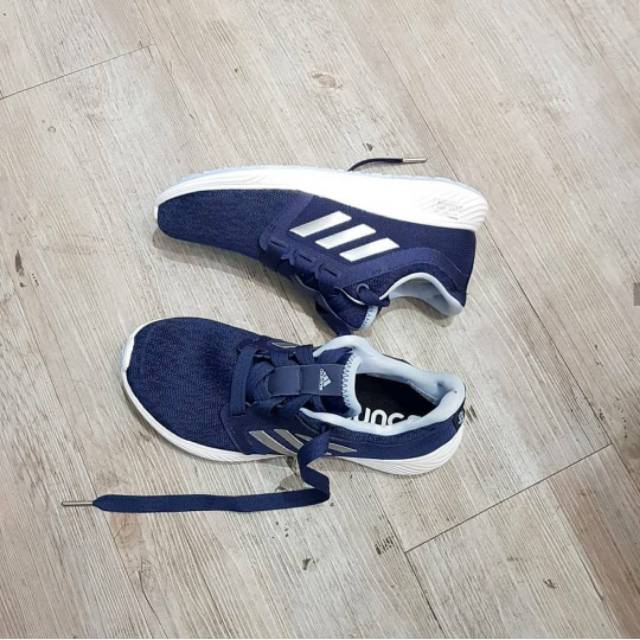 Adidas edge lux navy silver women ori made in indo