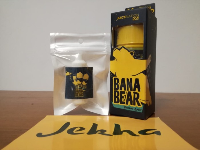 ketengan ecer eceran juicenation bana bear 3mg 6mg liquid vape