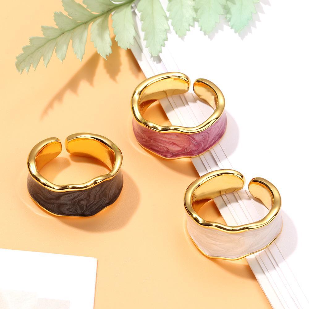 Cincin Terbuka Atas Wanita Desain Vintage Handmade Wedding Rings