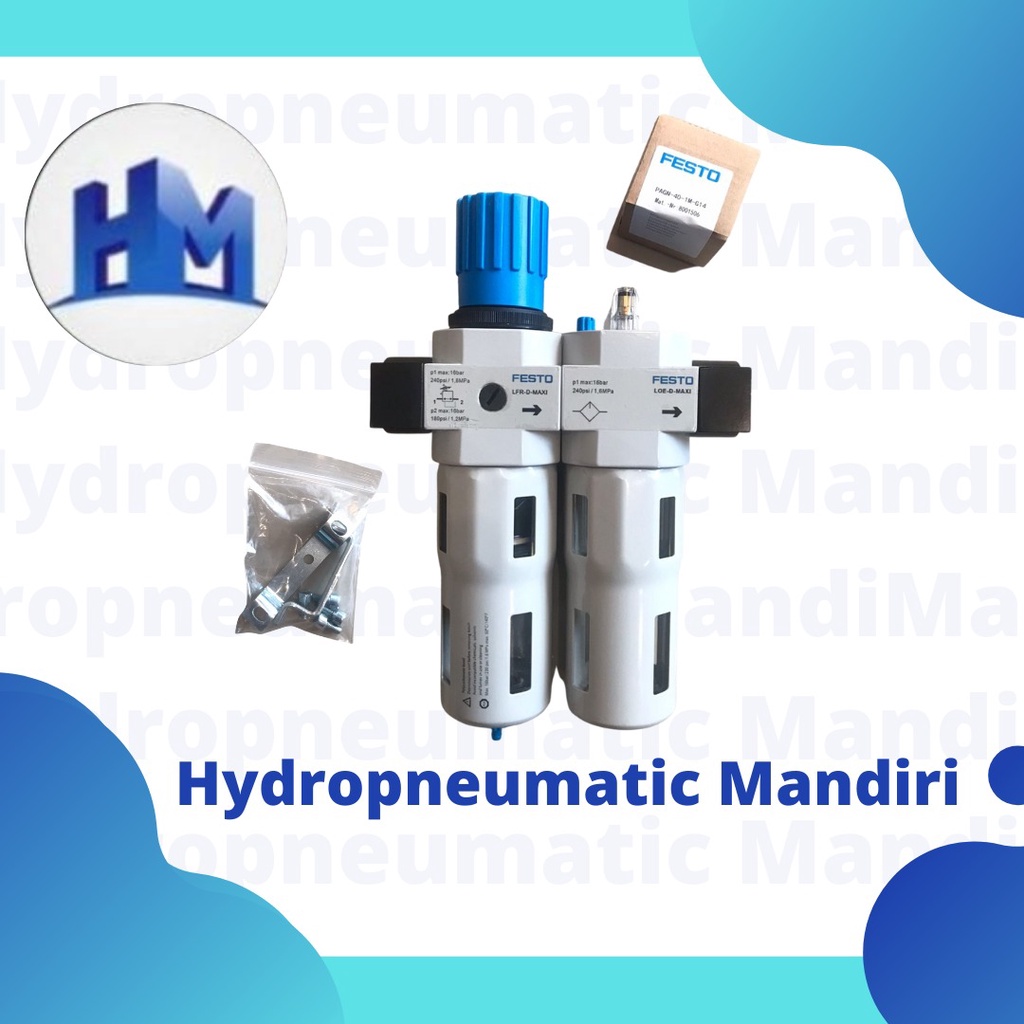 Jual Filter Regulator Pneumatic FRC1DMAXI FESTO Shopee Indonesia
