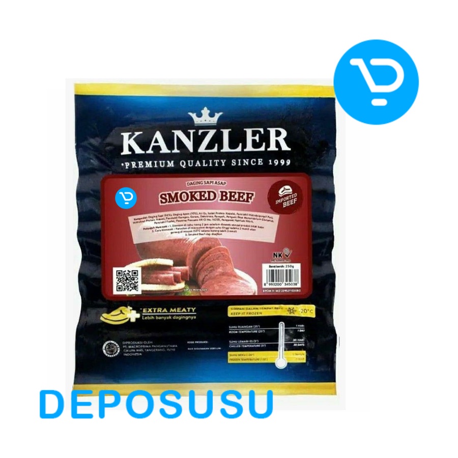 

KANZLER SMOKE BEEF 250G