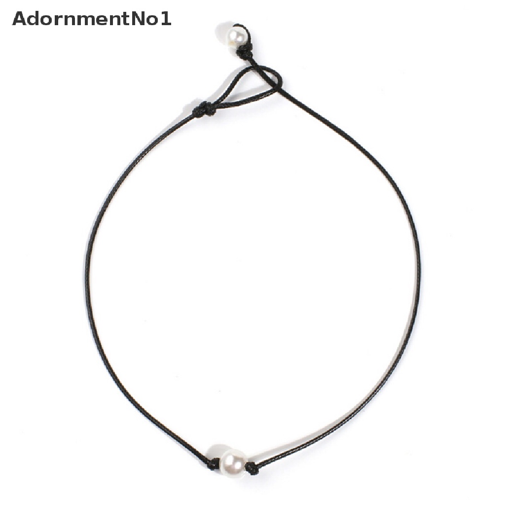 (AdornmentNo1) 4 Pcs / Set Kalung Choker + Anting Tusuk + Gelang Tangan + Mutiara + Kerang Laut Bohemian Untuk Wanita / Pantai