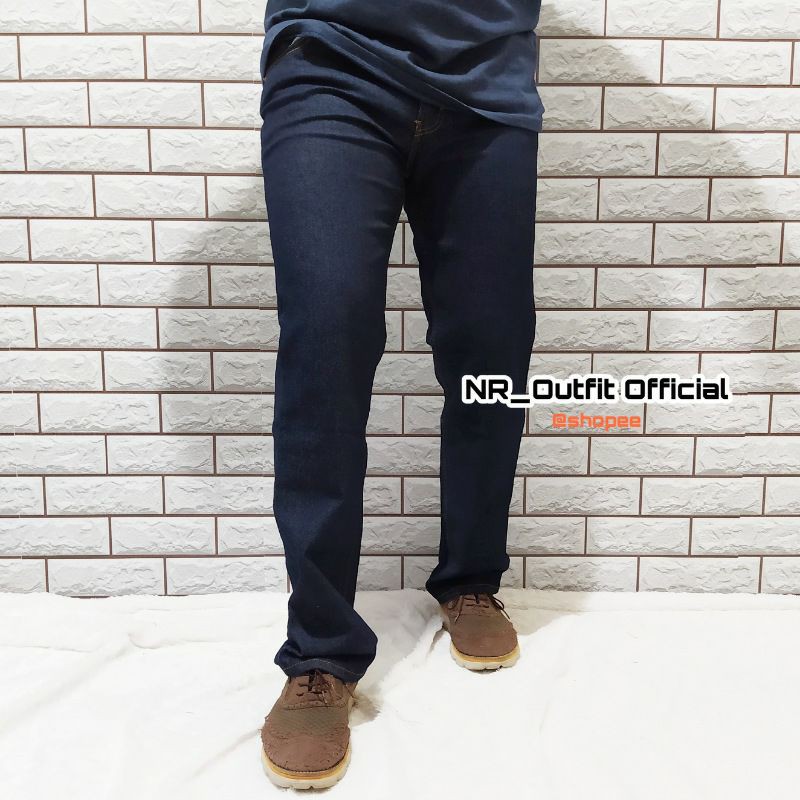 Straight Jeans Pria Celana Panjang Reguler Borju Big Size Cowok  28-38 NR_Outfit Official COD