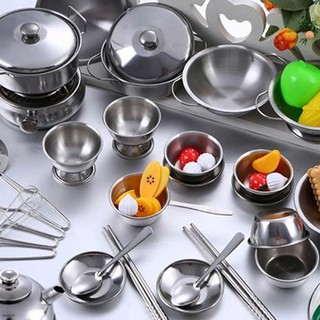 25Pcs Peralatan Masak  Mini  Bahan Stainless Steel untuk 