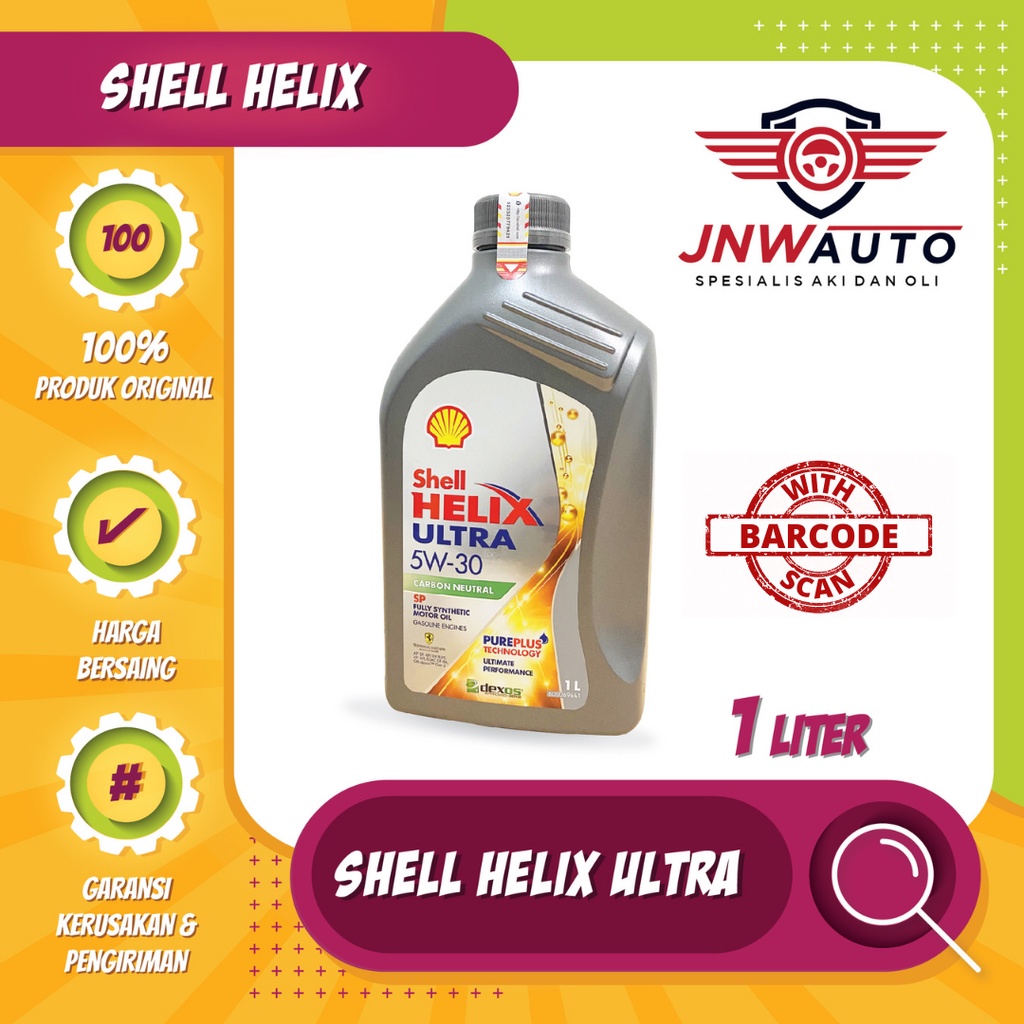 Oli Shell Helix Ultra 5W-30 - 1 LITER