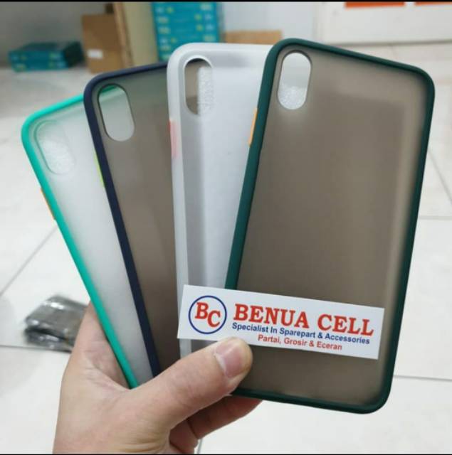 SOFTCASE IPHONE XS MAX - CASE MATTE FULL COLOR IPHONE XS MAX