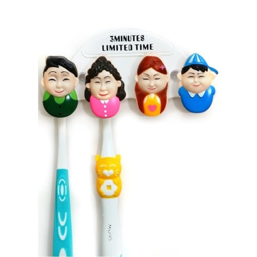 Tempat Sikat Gigi Miniso Family Toothbrush Holder