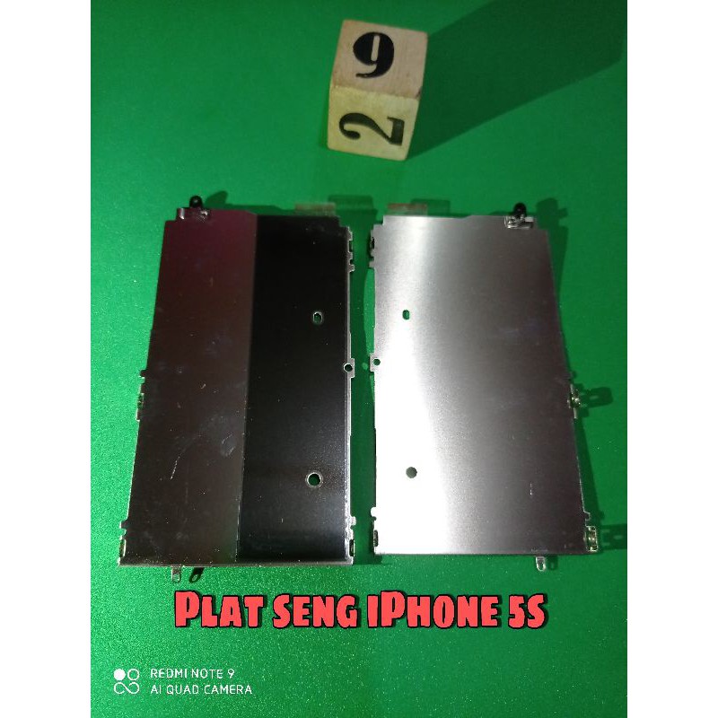 Plat seng penutup belakang iPhone 5s seng plat tatakan lcd