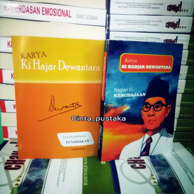 KEBUDAJAAN karya KI HAJAR DEWANTORO - jilid 1 & 2