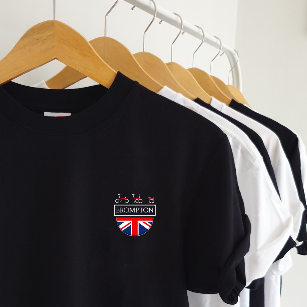 [PROMO] Kaos Brompton UK / Tshirt Brompton Union Jack / Kaos Sepeda /Kaos Gowes / Cycling Jersey