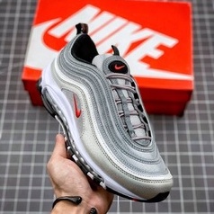 SEPATU NIKE AIR MAX 97 SILVER BULLET ORIGINAL VIETNAM BNIB FULL TAG BARCODE