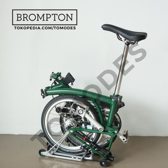 READY STOCK - BROMPTON M6R Racing Green Sepeda Lipat