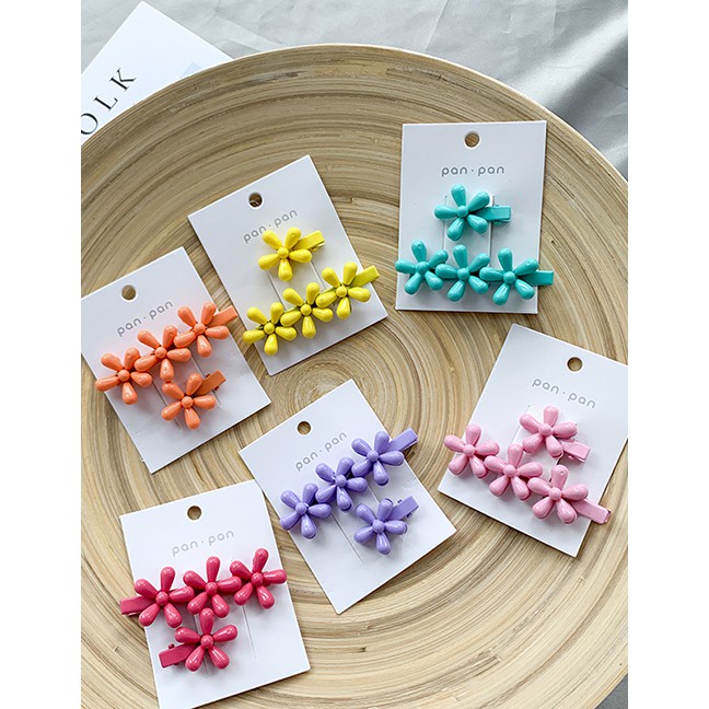 LRC Jepit Rambut Fashion Fashion Alloy Resin Hairpin F75314
