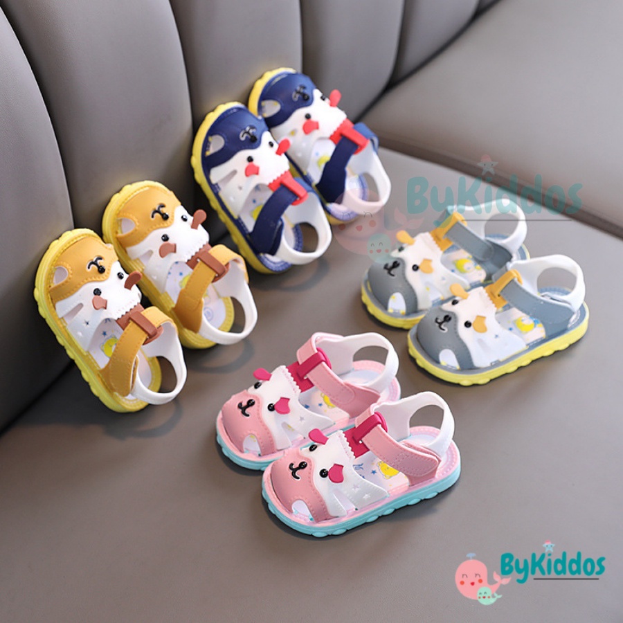 ByKiddos -  Sepatu Bayi Prewalker / Sandal Anak Impor Dog Cute / Sepatu Sandal Import Anak