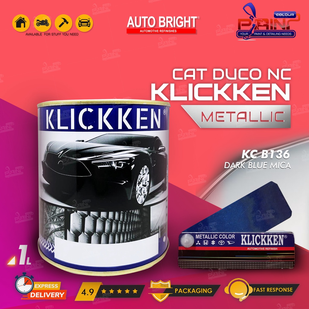 Cat Duco Metallic KLICKKEN METALLIC - KC B136 DARK BLUE MICA