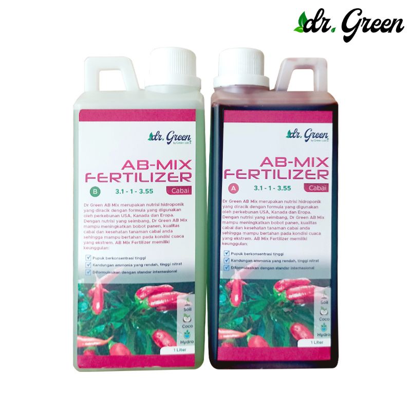Pupuk ab mix cabai cair
