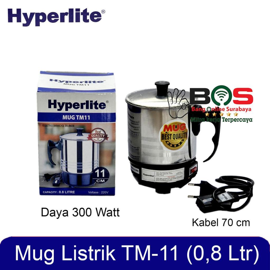 Mug Elektrik Hyperlite TM-11 Pemanas Air Hyperlite TM 11 Mug Air