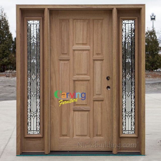 Set pintu rumah minimalis jati