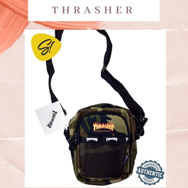 Tas Thrasher Mini Shoulder Bag Camo Original Authentic