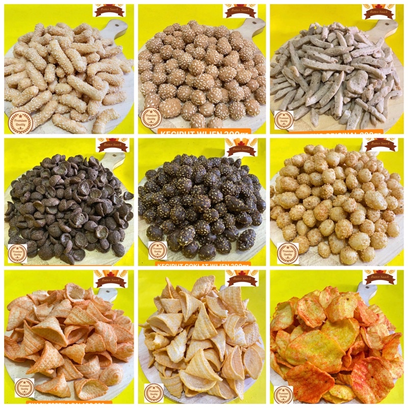 

(BUTTER SNACK) SNACK TERLENGKAP MURAH JAJANAN KUE KERING CAMILAN PEDAS JAJANAN RINGAN MAKANAN KILOAN SNACK KILOAN