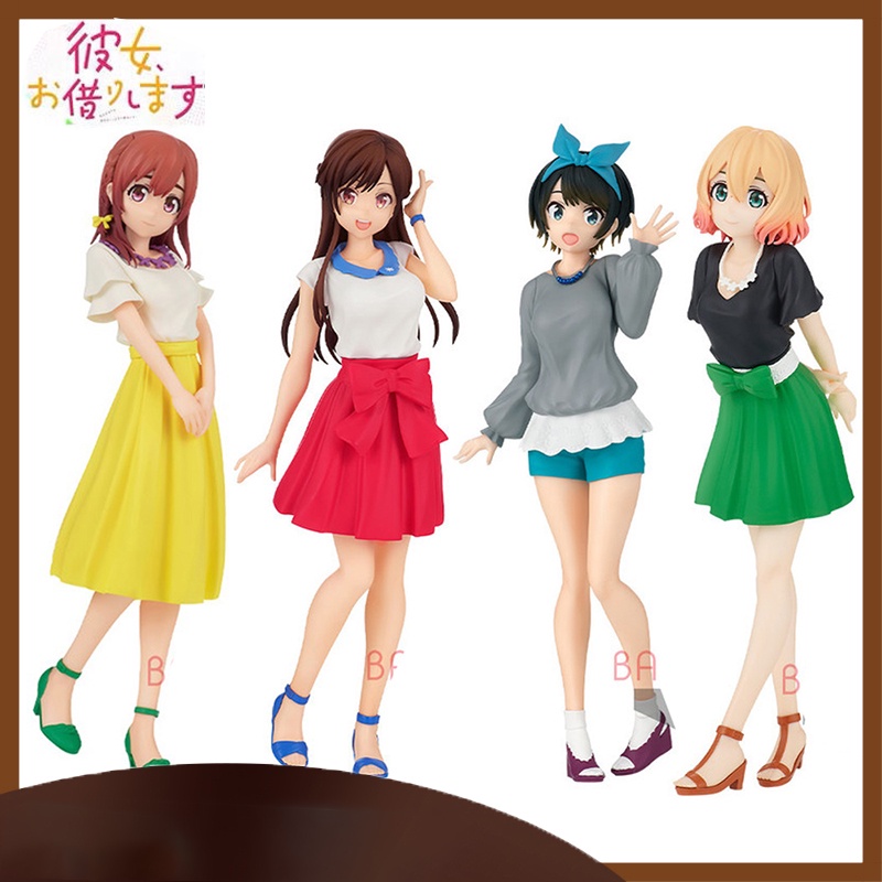 Mainan Action Figure Anime Jepang Rent A Girlfriend Mizuhara Chizuru Sakurasawa Sumi Nanami Rinatsu Sarashina Bahan Pvc Untuk Hadiah Anak