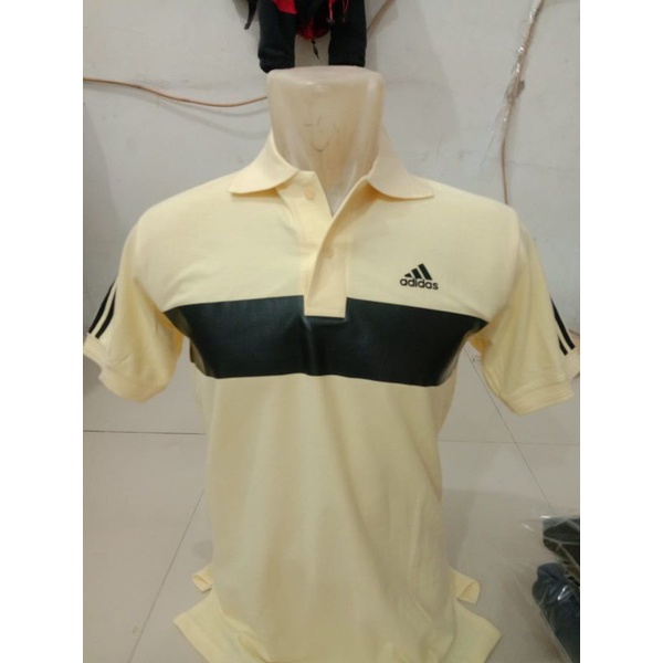 kaos polo berkerah Adidas