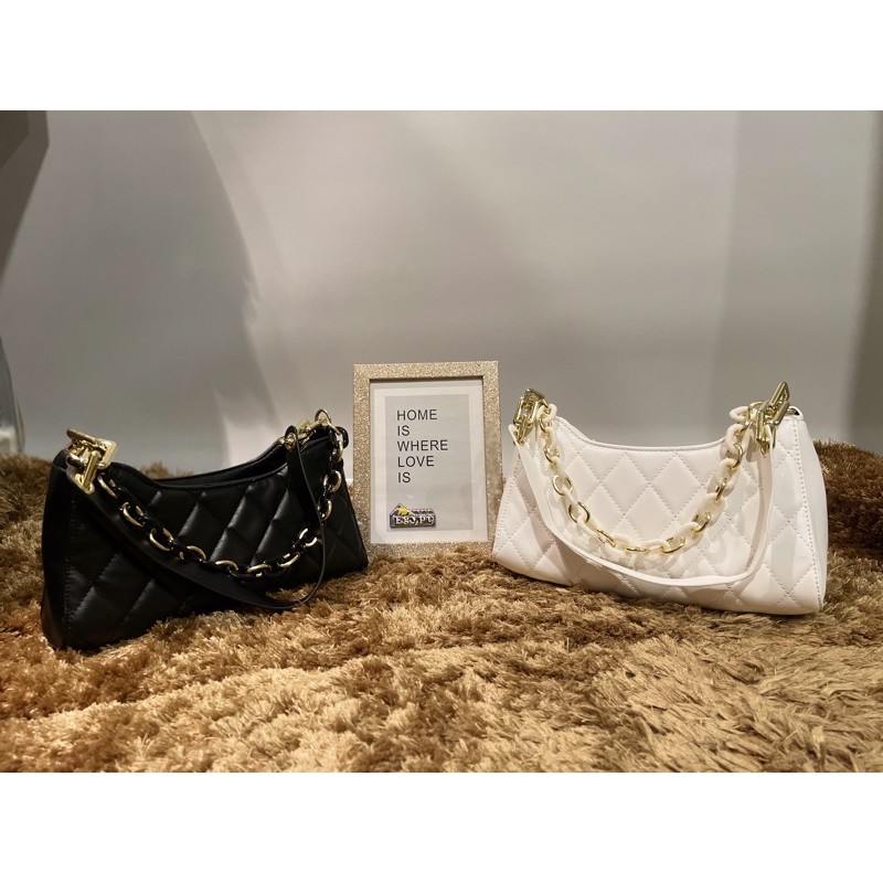 Belleza Bag - Pearl  | Tas Selempang wanita | Tas Fashion Korea | Tas Bahu wanita