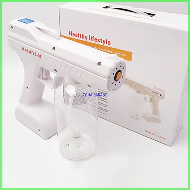 Original YJ-01 Spray Gun Disinfectant Wireless Atomization  Sterelisasi 3000 mAh baterai