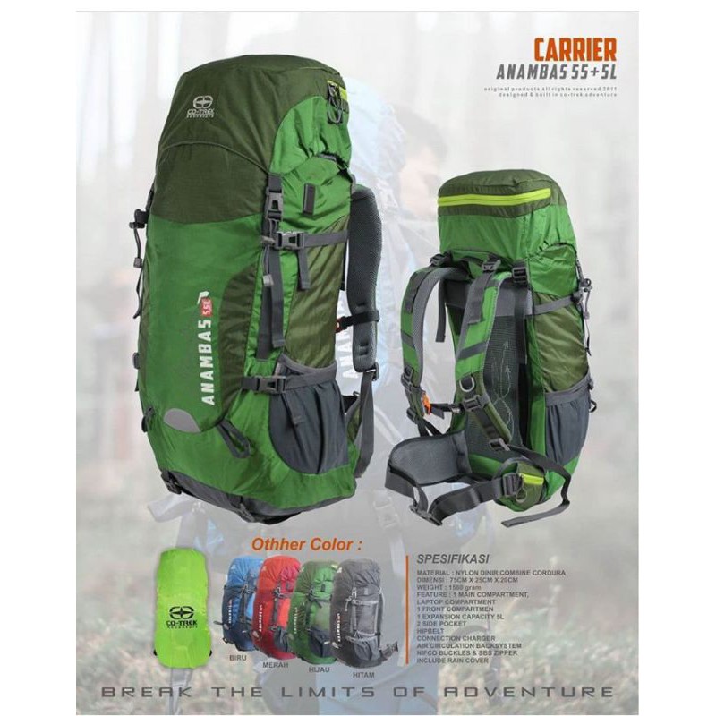 Carrier Co-trek Anambas