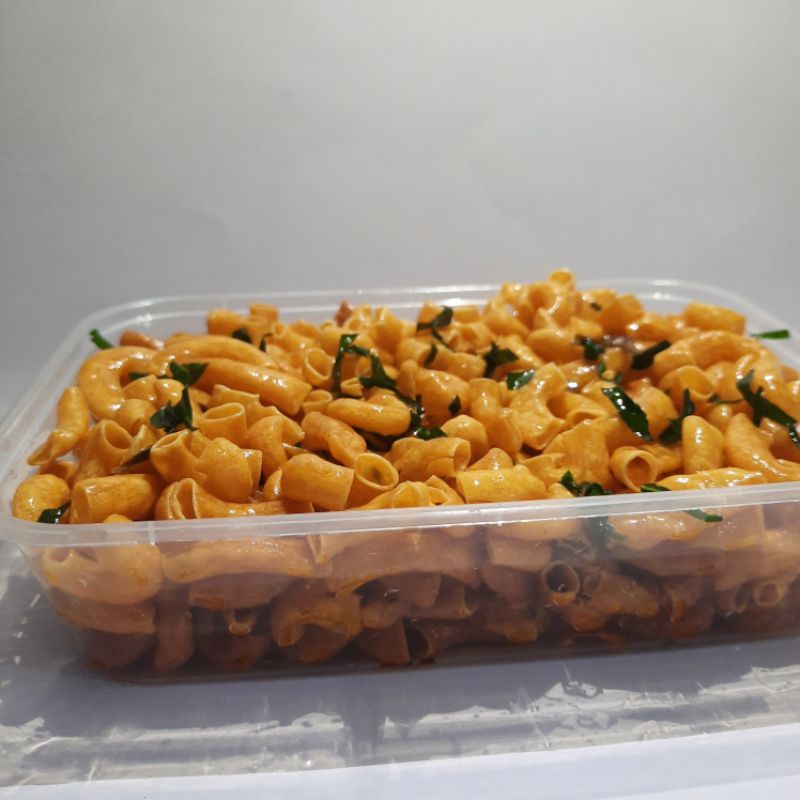 

Makroni Bantet /Makroni Daun Jeruk 500Ml /Makroni Pedas