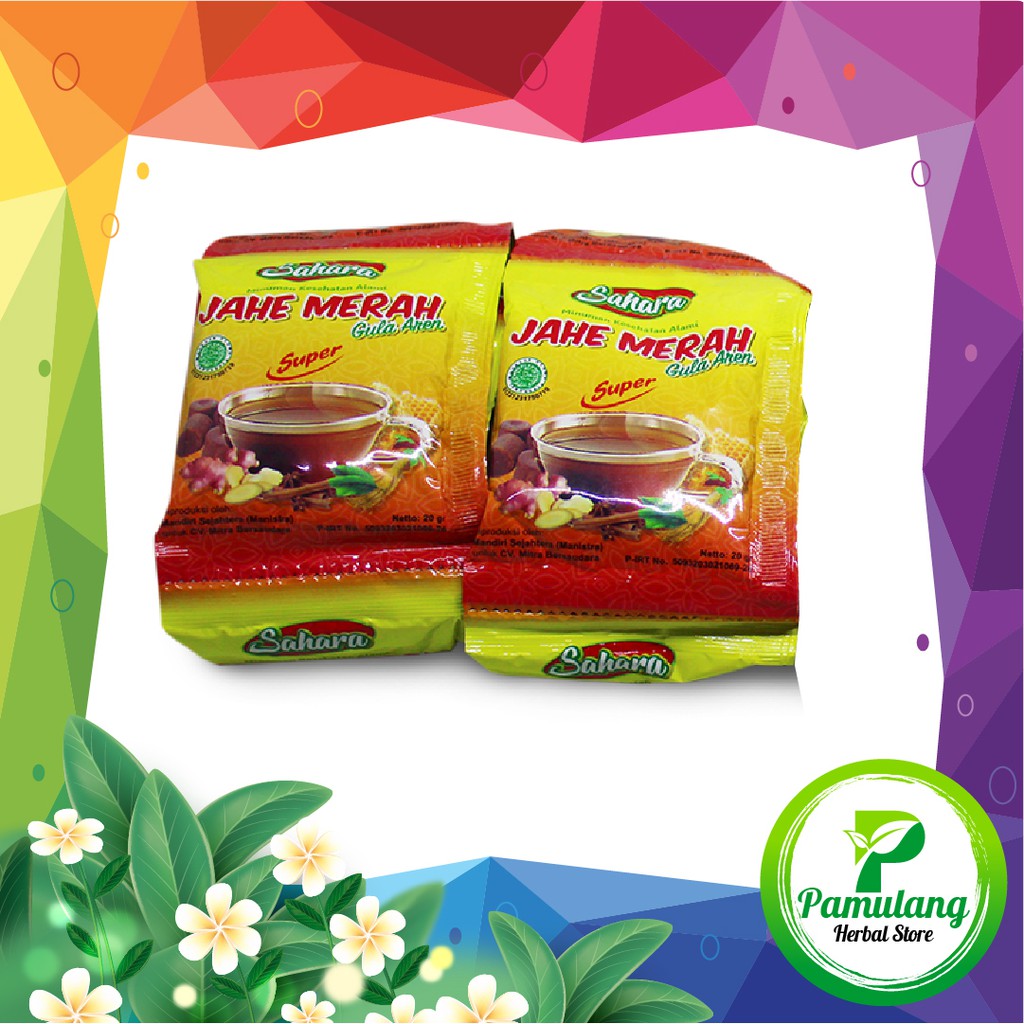 

JAHE MERAH Gula Aren Sahara Minuman Herbal Mengurangi Reaksi Alergi & Meringankan Stress