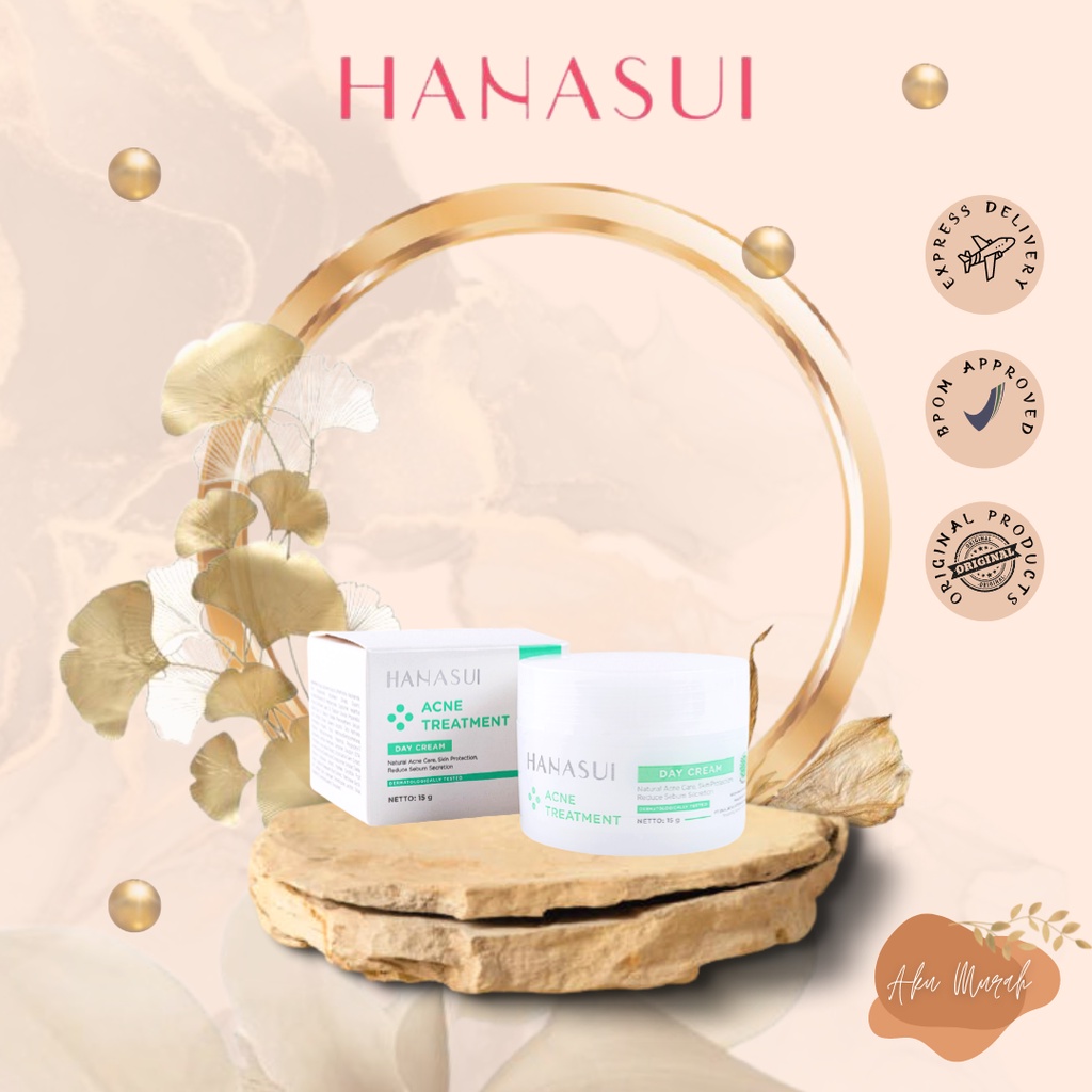 ✨ AKU MURAH ✨Hanasui Acne Treatment Day Cream