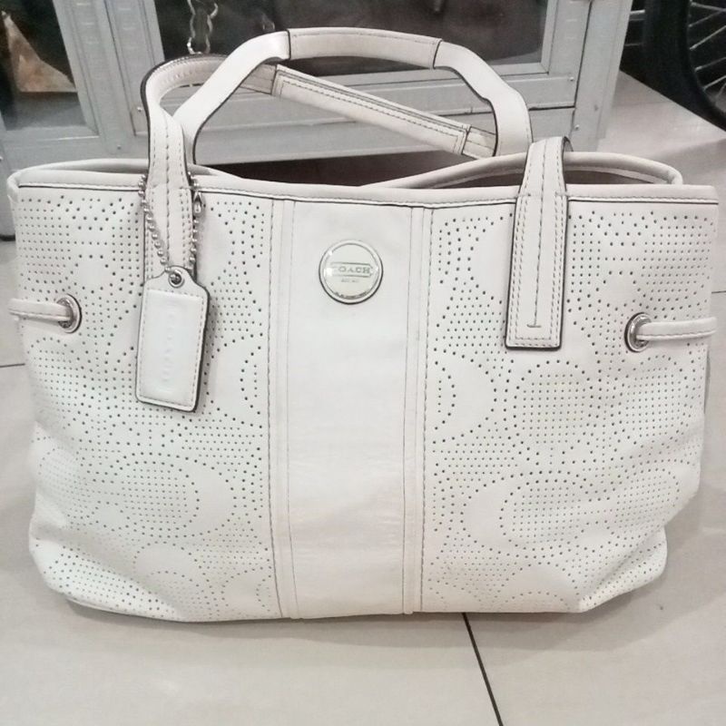 tas handbag coach kulit asli