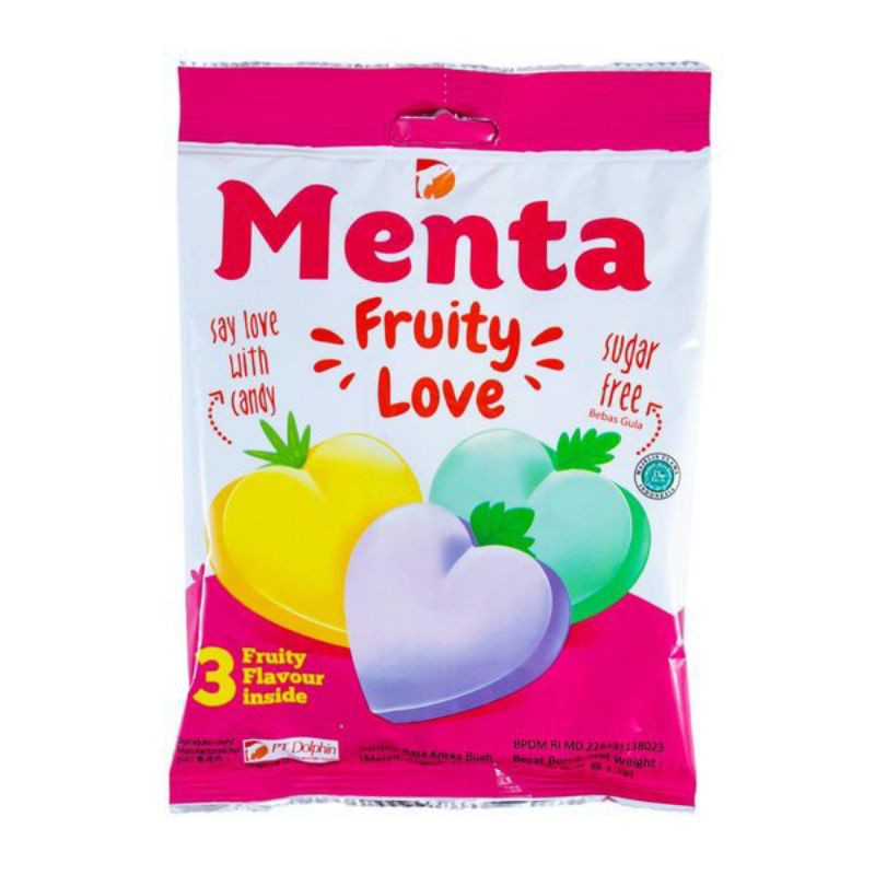 

MENTA Fruity Love Candy 60gr