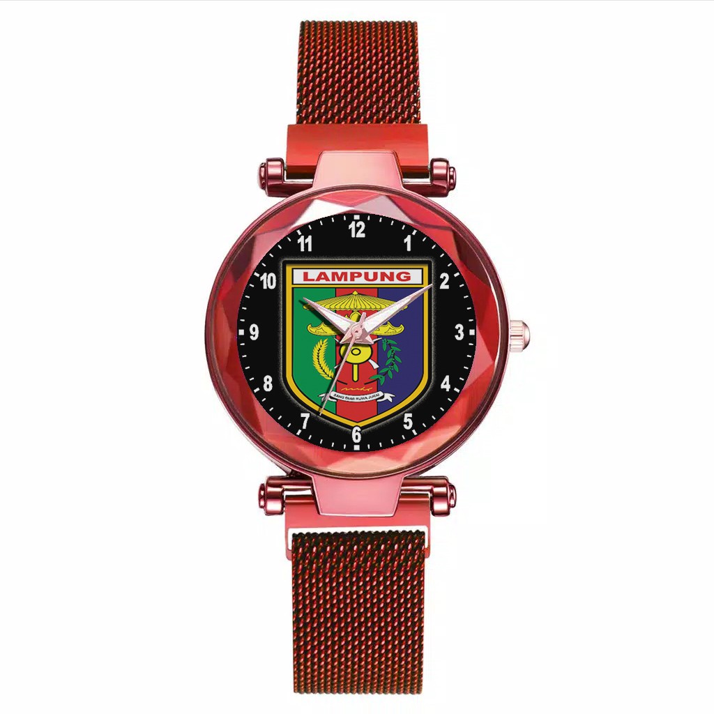 JAM TANGAN WANITA LOGO PROVINSI (PEMPROV) LAMPUNG