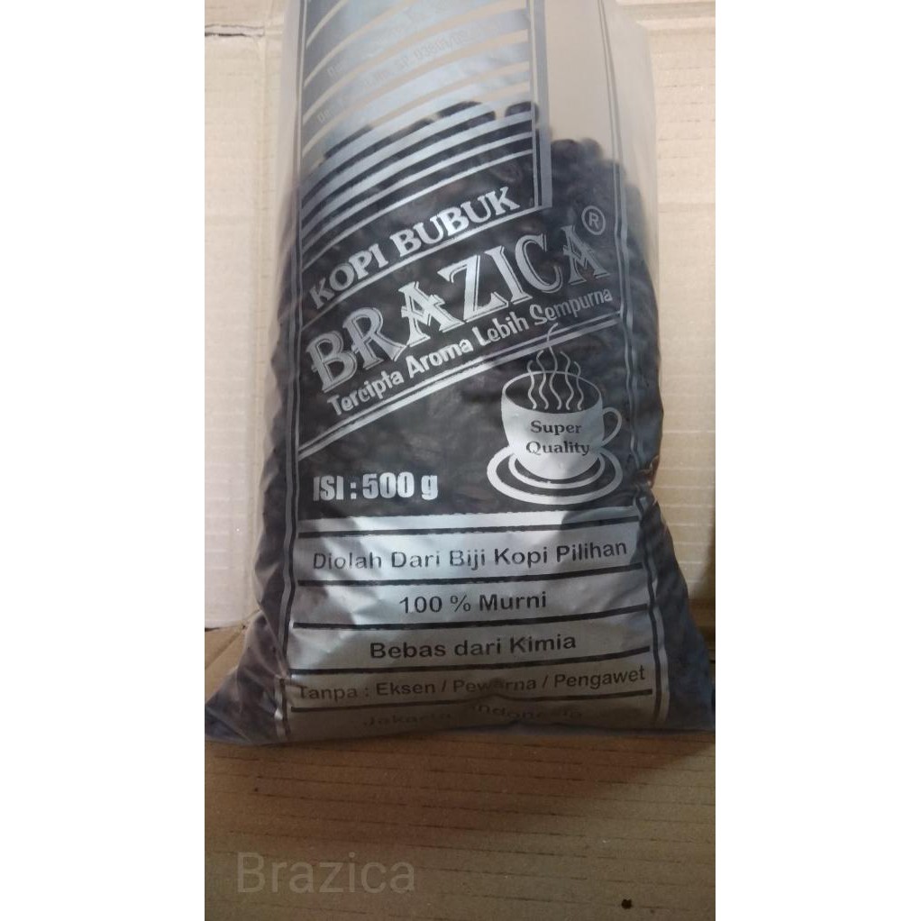 

Kopi Lampung 1KG "BRAZICA" Ekonomis / Silver Quality (Biji/Bubuk)